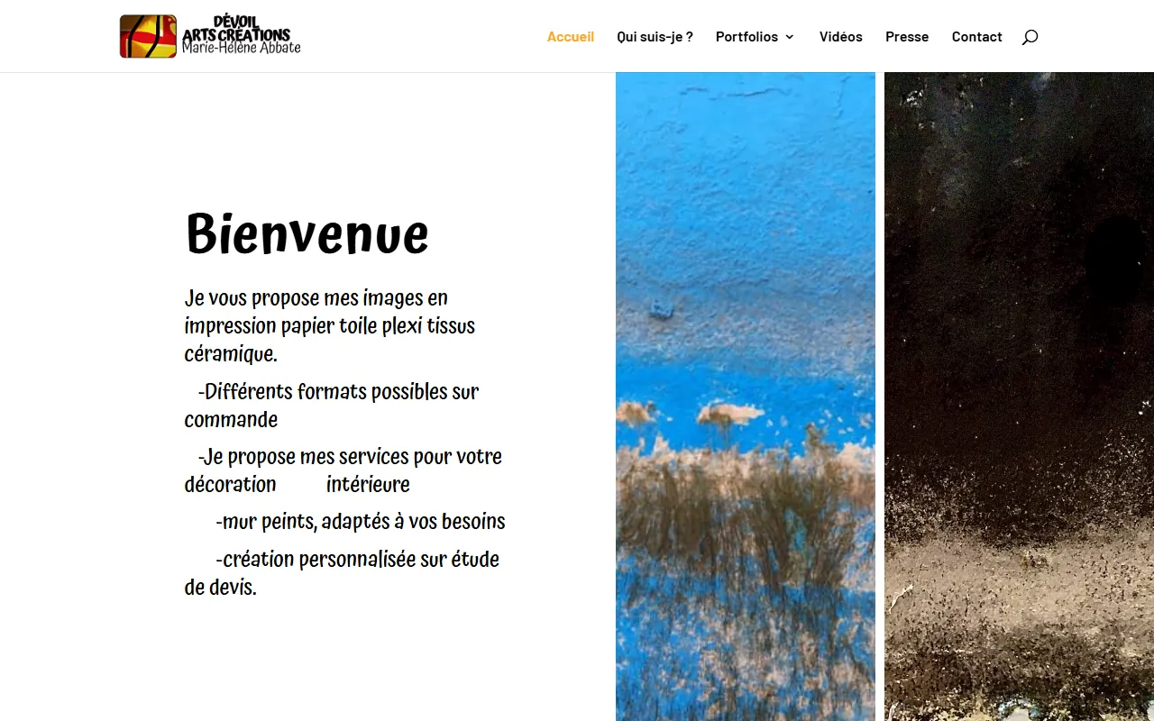 Marie-Hélène Abbate — Dévoil'Art Créations